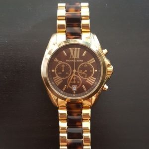 Michael Kors Gold & Turquoise Watch
